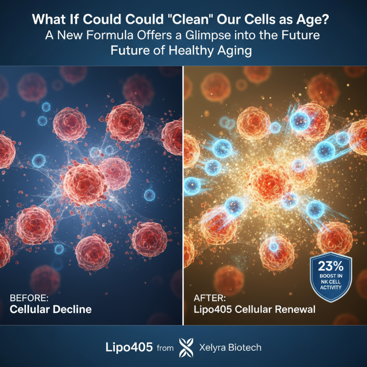 What If We Could 'Clean' Our Cells as We Age? A New Formula Offers a Glimpse into the Future of Healthy Aging